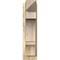 Ekena Millwork Balboa Rough Sawn Arts and Crafts Outlooker, Douglas Fir, 6"W x 16"D x 24"H OUT06X16X24BOA03RDF - alternate 2
